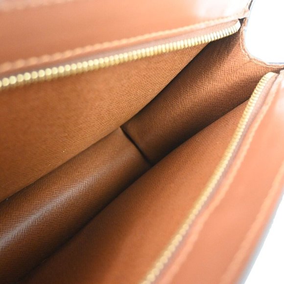 LOUIS VUITTON Pochette Homme Clutch Hand Bag Monogram Leather BN M51795 63FA398 - Picture 12 of 15